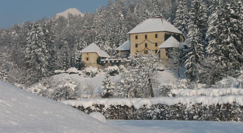 Grad Strmol Hotel Cerklje na Gorenjskem Bagian luar foto